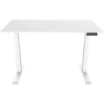 Euroseats Sitz-Steh-Schreibtisch Elektrisch 160 x 80 Weiß/Weiß - Produktbild