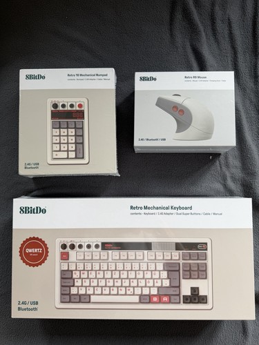 8bitdo Mechanische Tastatur bluetooth + Maus