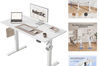 Flexibler Schreibtisch 100 x 60 cm,