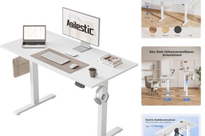 Flexibler Schreibtisch 100 x 60 cm,