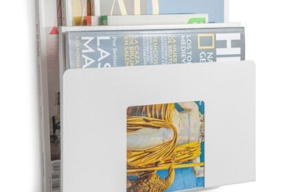 Zeitschriftenständer für den Schreibtisch, Zeitschriftenordner, Aktenordner,