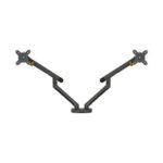 BakkerElkhuizen Monitorarm BE Flexible Dual dunkelgrau