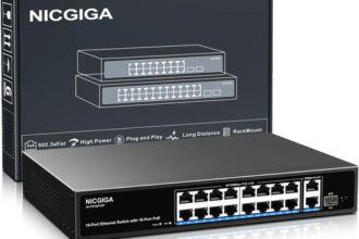 16 Port PoE Switch 250W 2