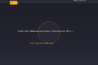 Elektrisch höhenverstellbarer Schreibtisch OFFICE ONE: Dein Home-Office Gamec...