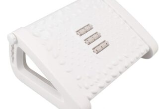 Unter Schreibtisch Fußstütze, 6 Höhenverstellbarer Ergonomischer