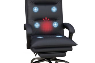 Bürostuhl mit Massagefunktion Ergonomischer Schreibtischstuhl mit