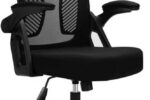 Bürostuhl Ergonomisch Schreibtischstuhl Netz Rücken Klappbar