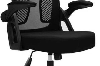 Bürostuhl Ergonomisch Schreibtischstuhl Netz Rücken Klappbar