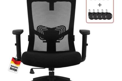 Ergonomischer Bürostuhl Mesh Chefsessel Verstellbar Wippfunktion