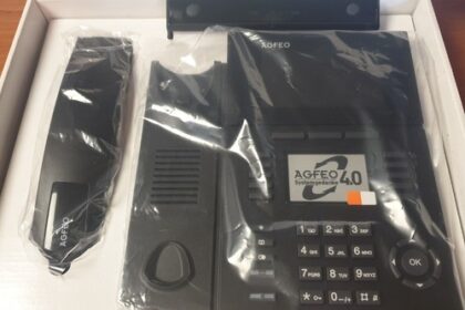 AGFEO ST 56 IP Systemtelefon schwarz