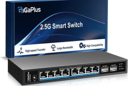 2,5 Gbps Netzwerk Switch 8 Port