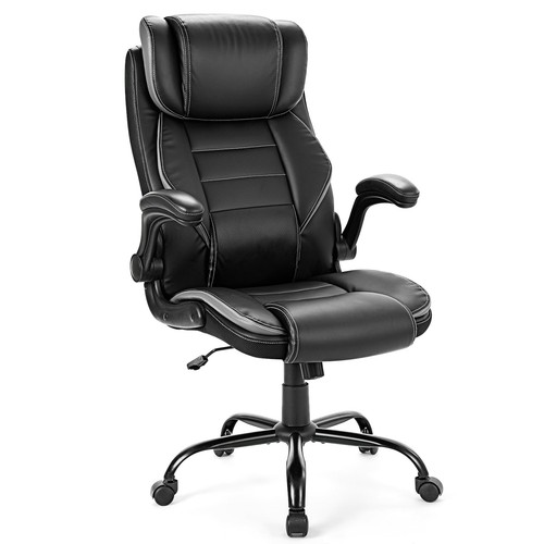 Ergonomischer Bürostuhl mit Liegefunktion Schreibtischstuhl Drehstuhl