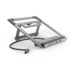 HAMA USB-C-Docking-Station "Connect2Office Stand", Notebook-Stand, #1906960