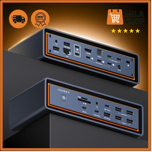 Thunderbolt 5 Dockingstation 3 Displays 6K