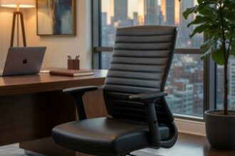 Komfortabler Bürostuhl für Büro und Homeoffice