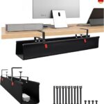 Treibo Kabelkanal Schreibtisch Ohne Bohren, 90cm