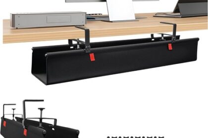 Treibo Kabelkanal Schreibtisch Ohne Bohren, 90cm