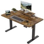 Devoko Elektrisch Höhenverstellbarer Schreibtisch 120x60 Monitorständer