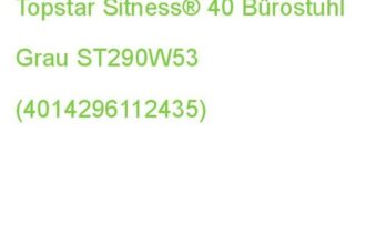 Topstar Bürostuhl Sitness 40, St290w53 Stoff