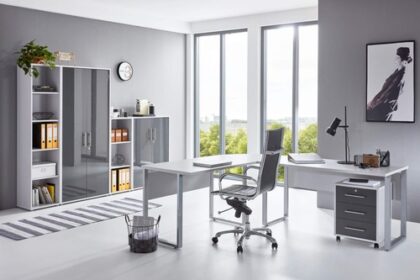 Büromöbel-Set TABOR PRO 4 Arbeitszimmer Komplett-Set