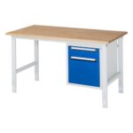 Arbeitstisch, Hängeregister, MDF Arbeitsplatte, 500 kg,