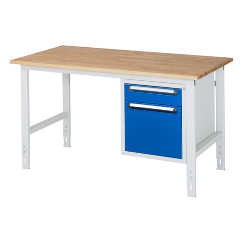 Arbeitstisch, Hängeregister, MDF Arbeitsplatte, 500 kg,