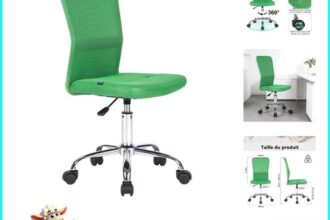 Ergonomischer Bürostuhl Mingone Mesh höhenverstellbar 360°