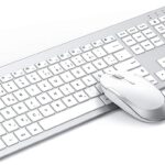 seenda SK38-3: Dünne kabellose Tastatur und Maus Set