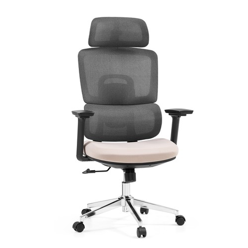 Ergonomischer Bürostuhl Netz Drehstuhl Sitz gepolstert