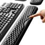 Vaydeer Handballenauflage für Tastatur und Maus, Wrist Rest, Ergonomisches Memory-Foam-Handgelenkstützen-Set für Büro und Spi