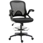 Ergonomischer Bürostuhl Schreibtischstuhl Fußablage Drehbar Höhenverstellbar