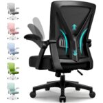 Ergonomischer Bürostuhl Netz Drehstuhl höhenverstellbar Lendenstütze
