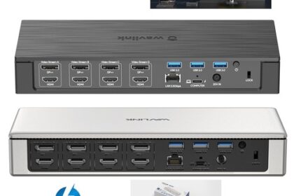 Premium Thunderbolt Laptop Dockingstation USB-C Dockingstation