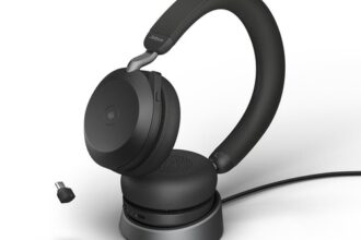Jabra Evolve2 75, kabelloses PC-Headset mit