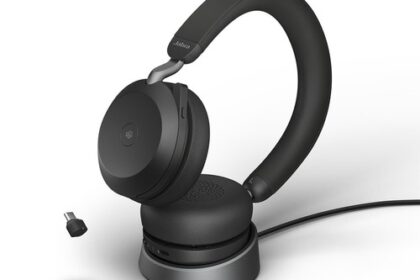 Jabra Evolve2 75, kabelloses PC-Headset mit