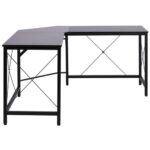 Eckschreibtisch L-Form Computertisch 150x150cm Winkelschreibtisch Home