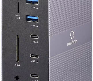 Renkforce RF-DKS-910 Universal Notebook Dockingstation USB-C