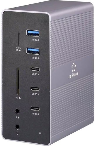 Renkforce RF-DKS-910 Universal Notebook Dockingstation USB-C
