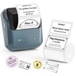 NIINBOT Etikettendrucker Bluetooth Label Printer für