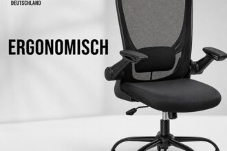 Ergonomischer Bürostuhl Mesh Drehstuhl Schreibtischstuhl Wippfunktion