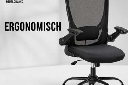Ergonomischer Bürostuhl Mesh Drehstuhl Schreibtischstuhl Wippfunktion