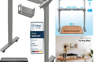 Höhenverstellbarer Schreibtisch T2 Pro Plus Elektrisch