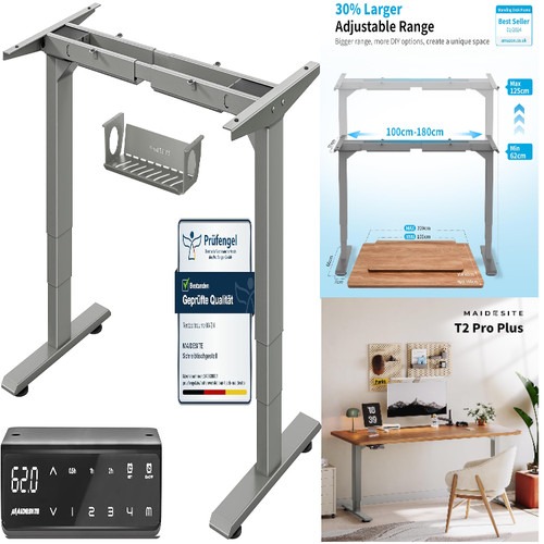 Höhenverstellbarer Schreibtisch T2 Pro Plus Elektrisch