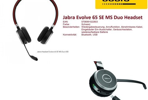 Original JABRA GN – Evolve 65
