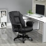 Ergonomischer Bürostuhl mit Wippfunktion Drehstuhl höhenverstellbar