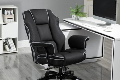 Ergonomischer Bürostuhl mit Wippfunktion Drehstuhl höhenverstellbar
