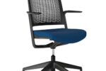 Nowy Styl Bürostuhl WITHME Stoff blau,