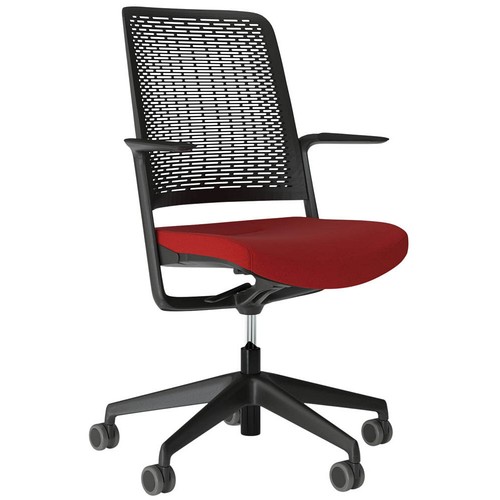 Nowy Styl Bürostuhl WITHME Stoff rot,