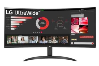 LG UltraWide 34WR50QK-B Monitor