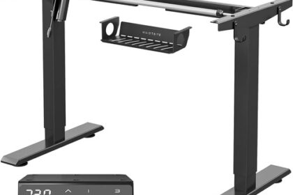 Höhenverstellbarer Schreibtisch elektrisch mit Motor 4
